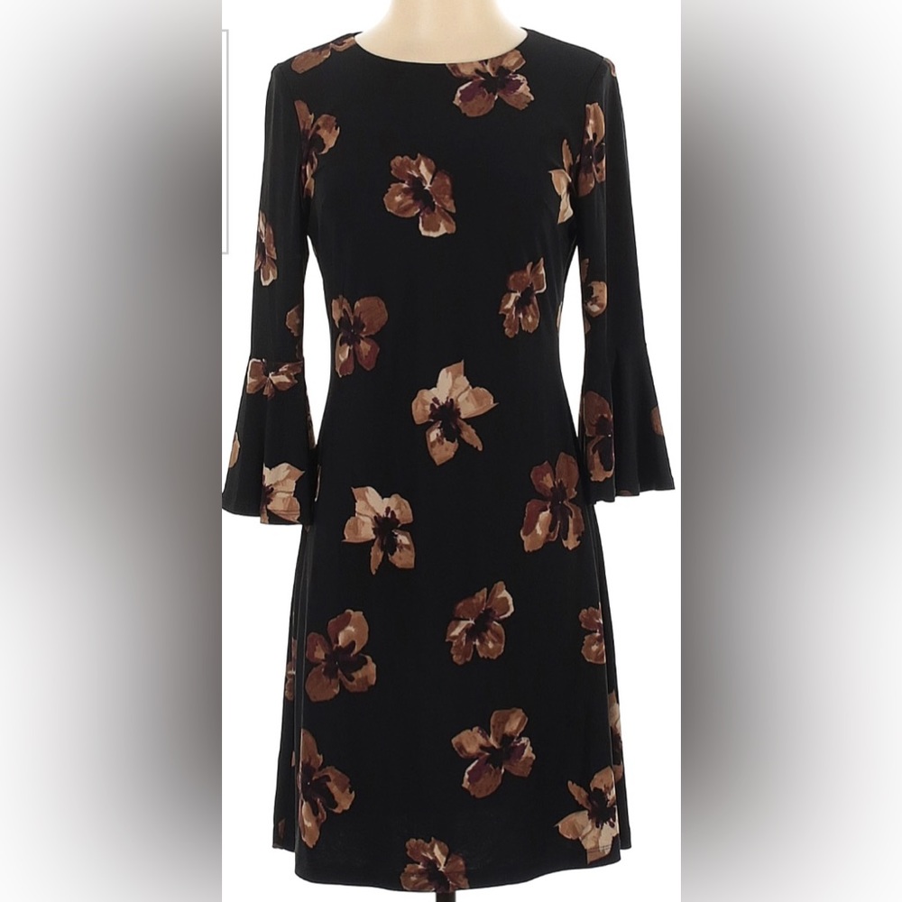 Size 2 Tommy Hilfiger Dark Brown Small dress